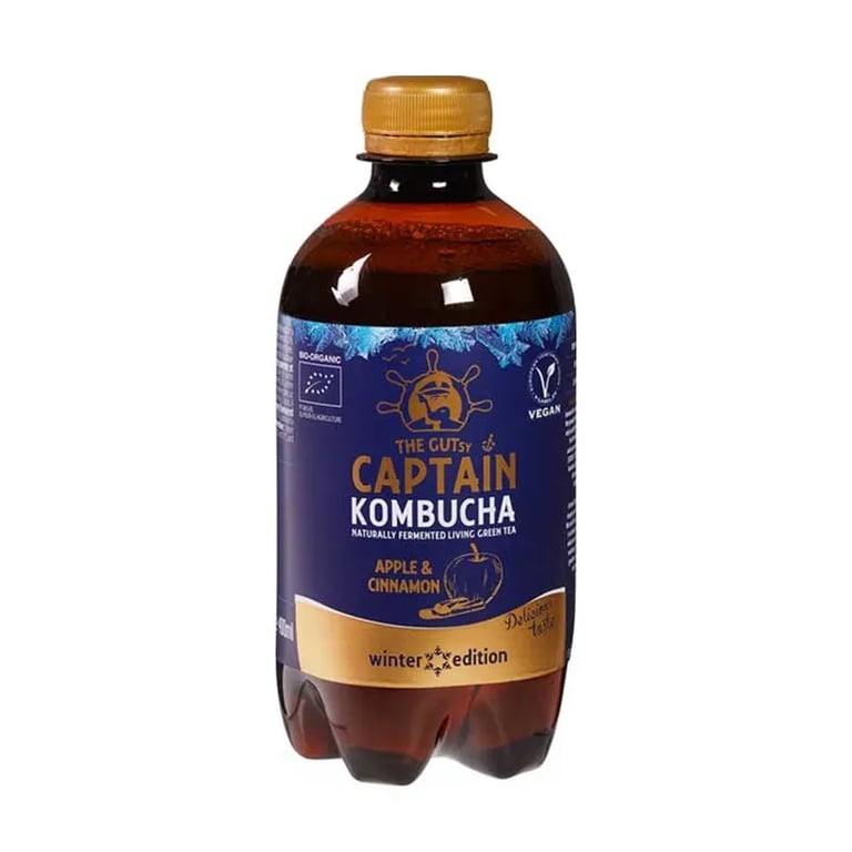 Té Kombucha Bio Manzana Y Canela Edición Limitada