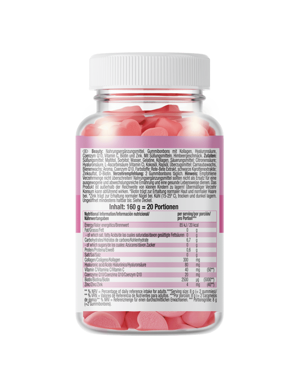Beauty Gummies! 40 Fruchtgummi von Weider