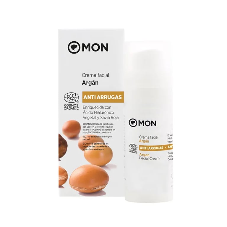 Crema Viso Argan Anti-rughe Eco Vegan