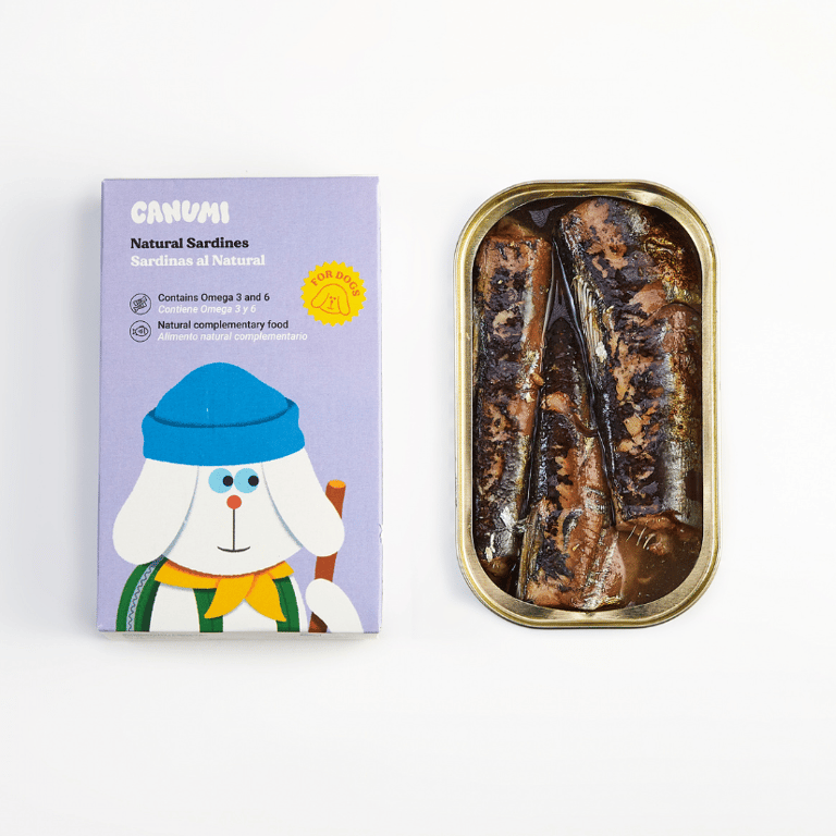 Sardinas al Natural para Perros