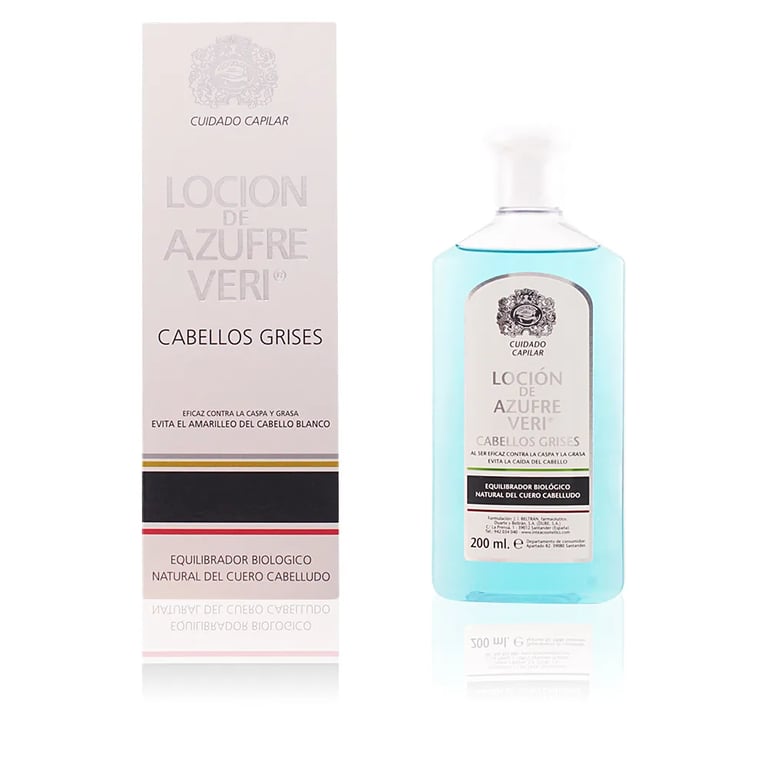 Azufre Veri Locion Equilibrante Cabello Gris