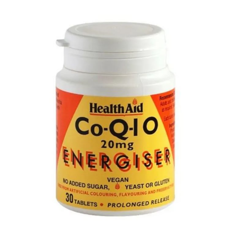 CO-Q-10 ENERGISER 20 mg 30 Tabletas