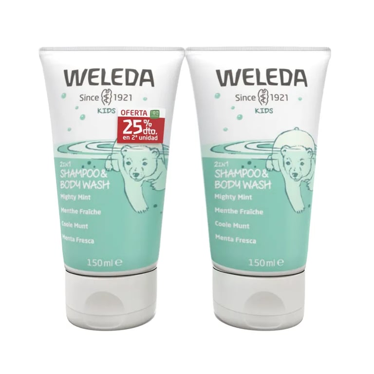 2 En 1 Shampoo en Gel Kids Munt Duplo