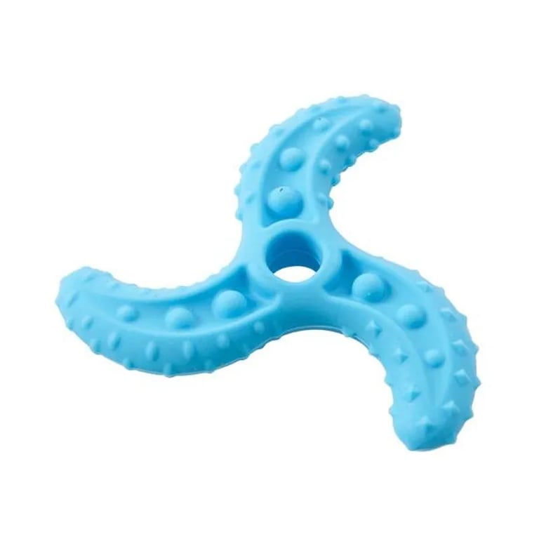 Spielzeug Hund Fliegendes Rad Flex Blau 12,5 cm