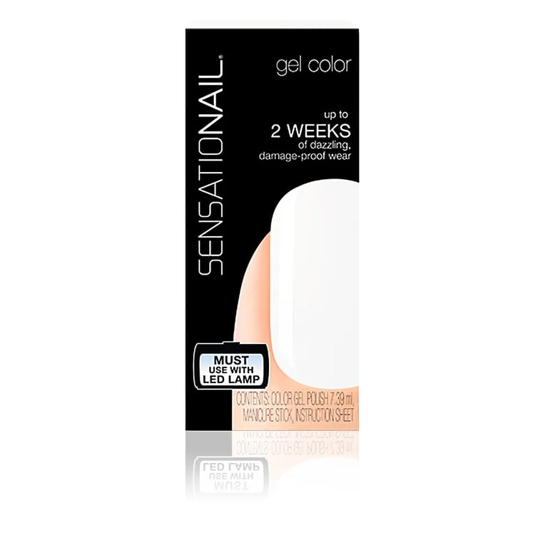 Sensationail Gel COULEUR #White Lily