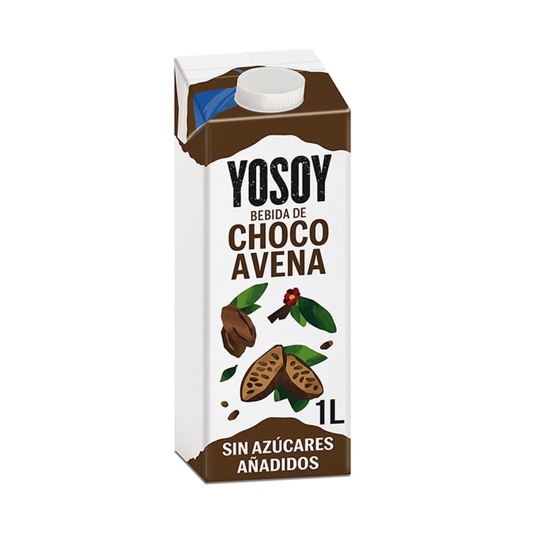 Bebida De Avena Chocolate Y Avellanas