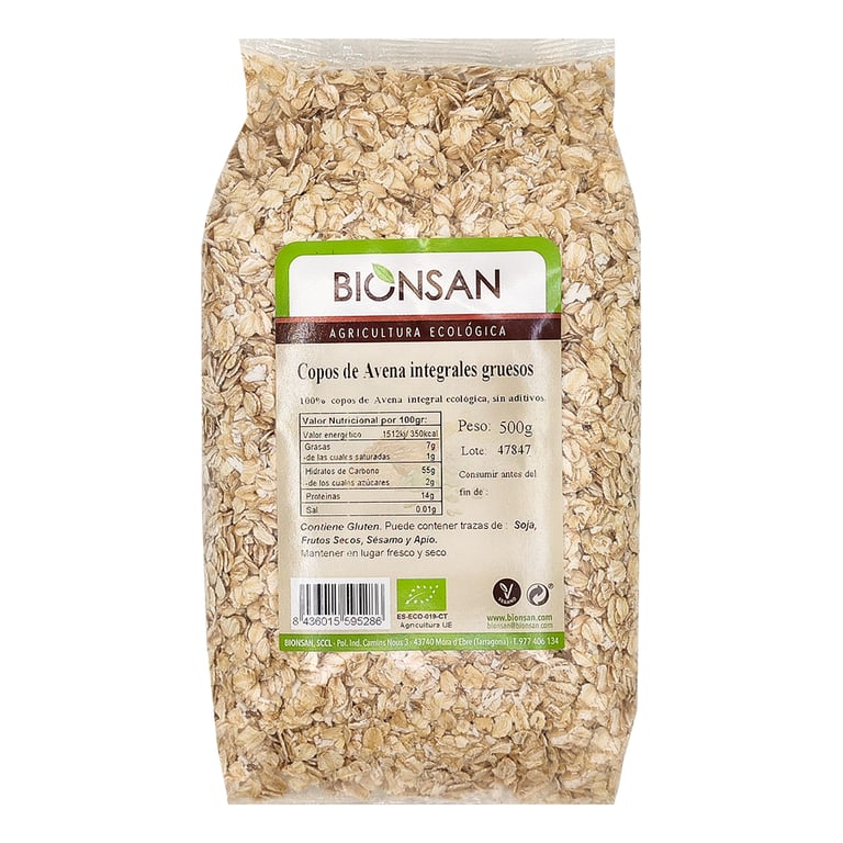 Flocons d'Avoine Épais Bio