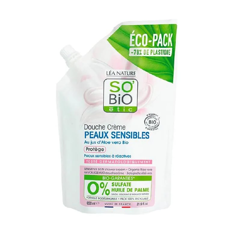 Ricarica Bagnoschiuma Protettivo Pelli Sensibili Aloe Vera Bio