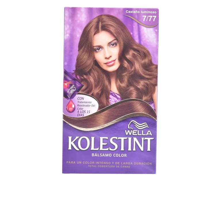 Kolestint Tinta Bálsamo Cor #7,77 Castanho Luminoso
