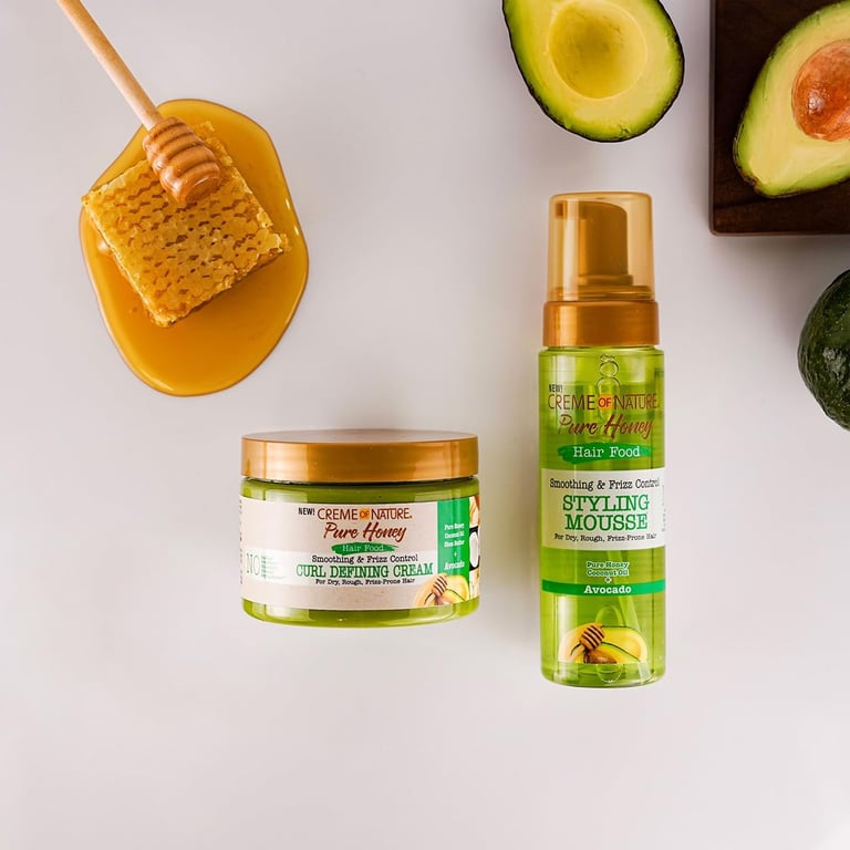 Pure Honey Hair Food Aguacate Styling Mousse - imagen 2 de 8