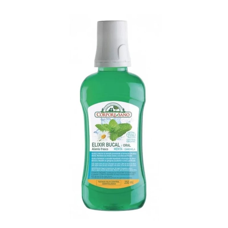 Elixir Bucal Menta Camomila
