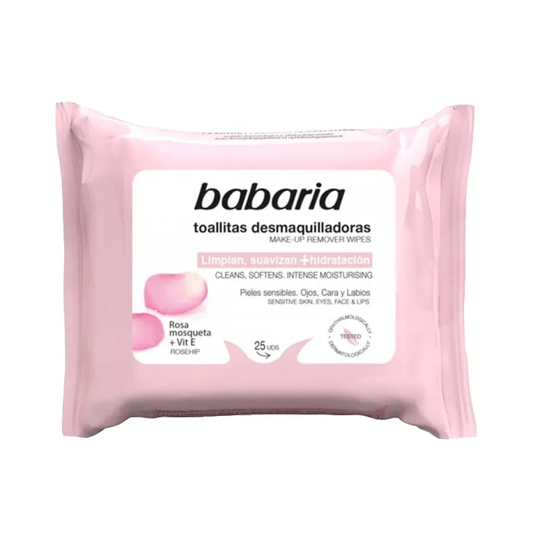 Toallitas Desmaquilladoras Rosa Mosqueta + Vitamina E