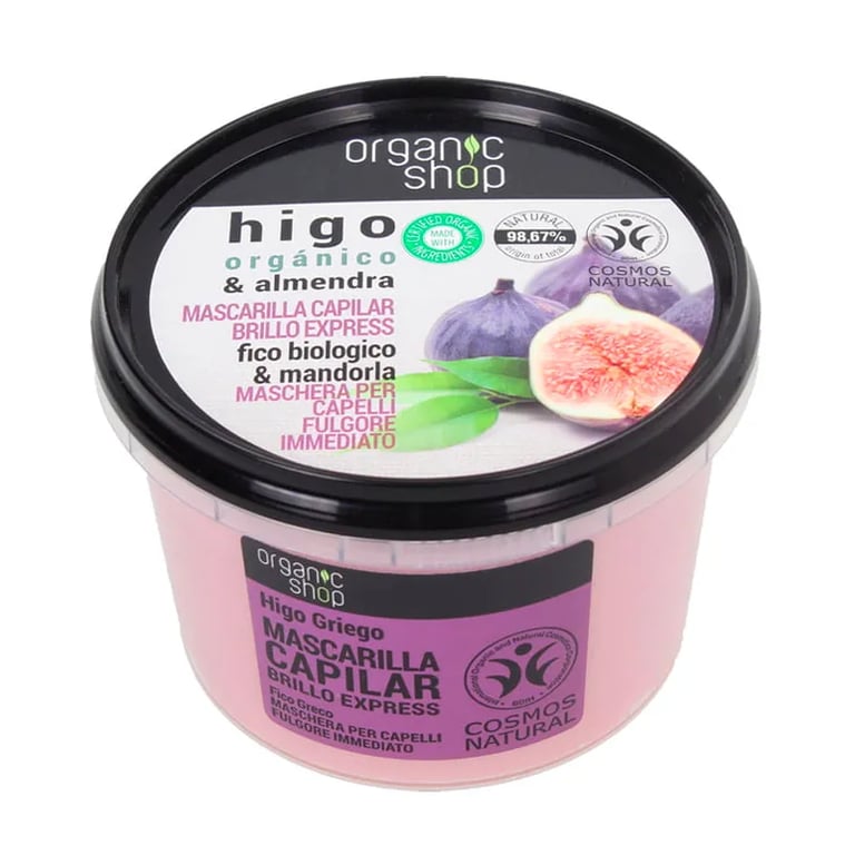 Mascarilla Volumen Cabello Graso Higo Y Escaramujo