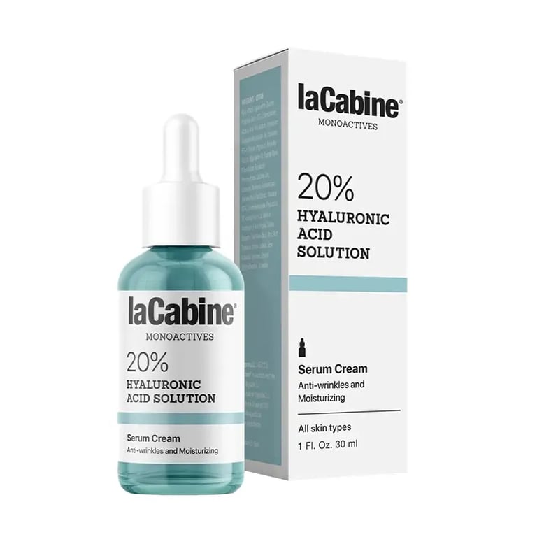 Monoactives 20% Hyaluronic Acid Solution Serum Cream
