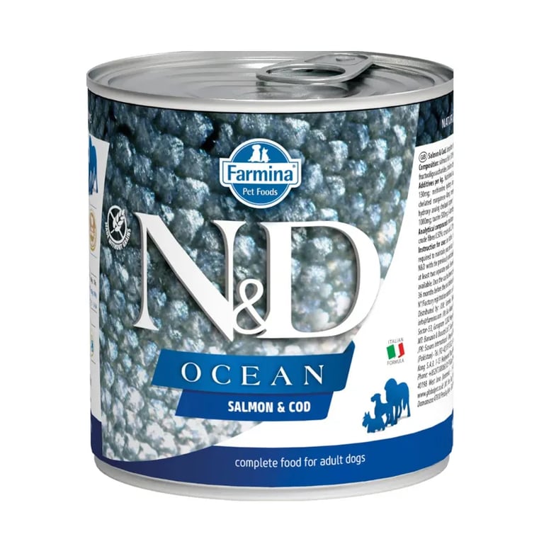 Nassfutter für Hunde ND Ocean Kürbis Kabeljau