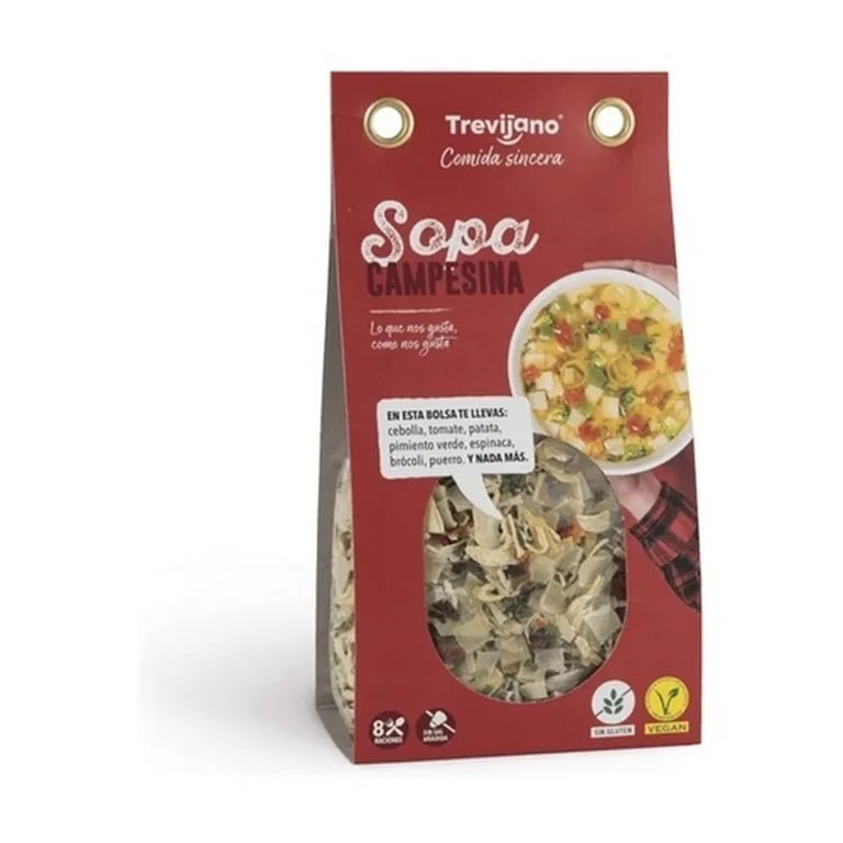 Sopa Campesina Sin Gluten