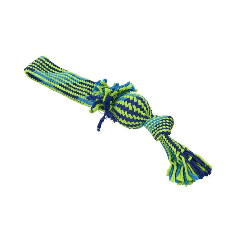 Seil Mit Quietscher Griff Und Vinyl Ball 37 cm