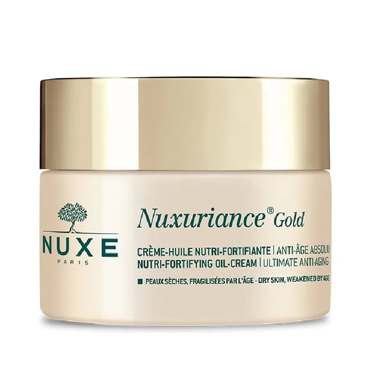 Crema Olio Nutriente Fortificante Nuxuriance Gold