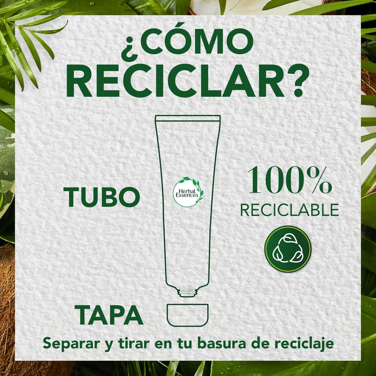 Bio Après-Shampooing Hydrate Lait De Coco 275 ml de Herbal Essences
