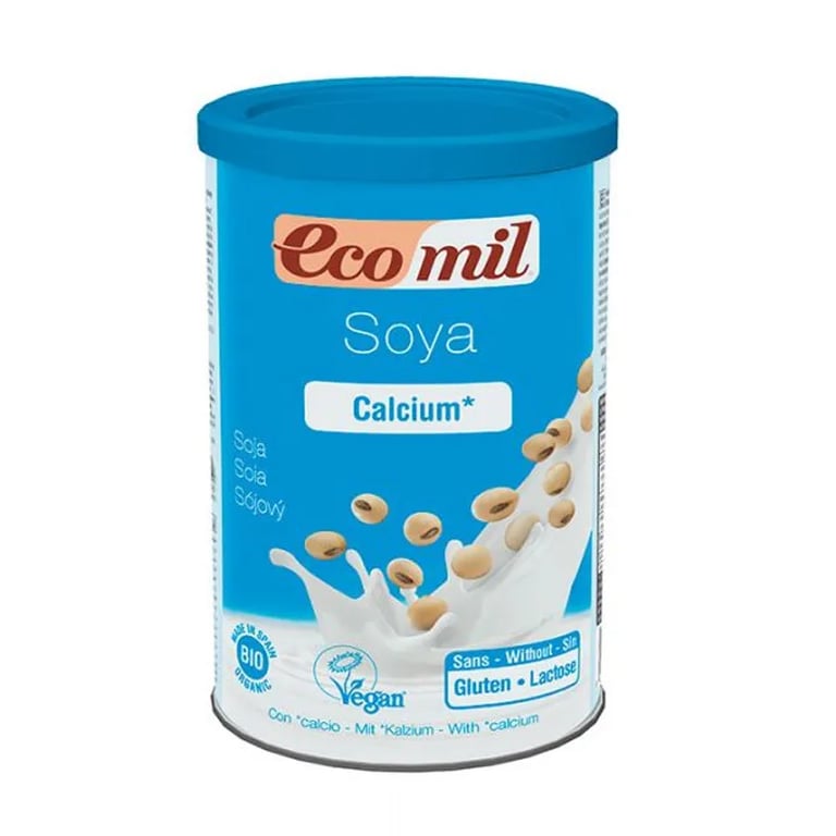 Ecomil Soya Calcium Instant Sin Azúcares Añadidos