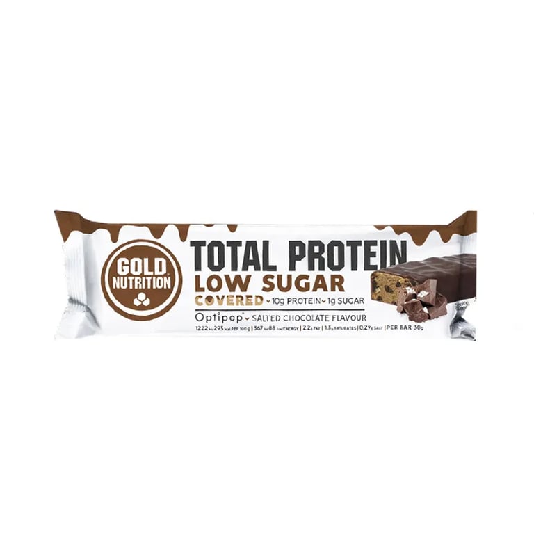 Total Protein Bar Low Sugar Covered
