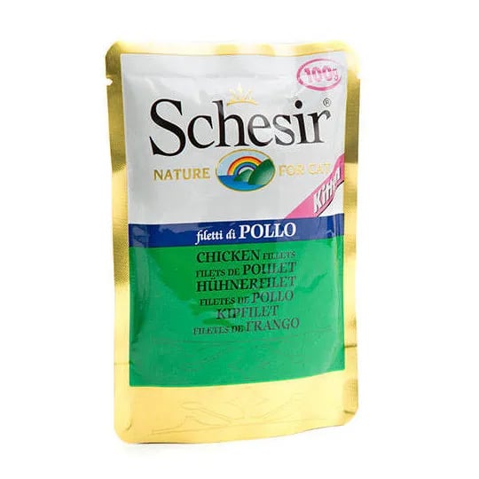 Comida Húmeda Para Gatitos Filetes De Pollo