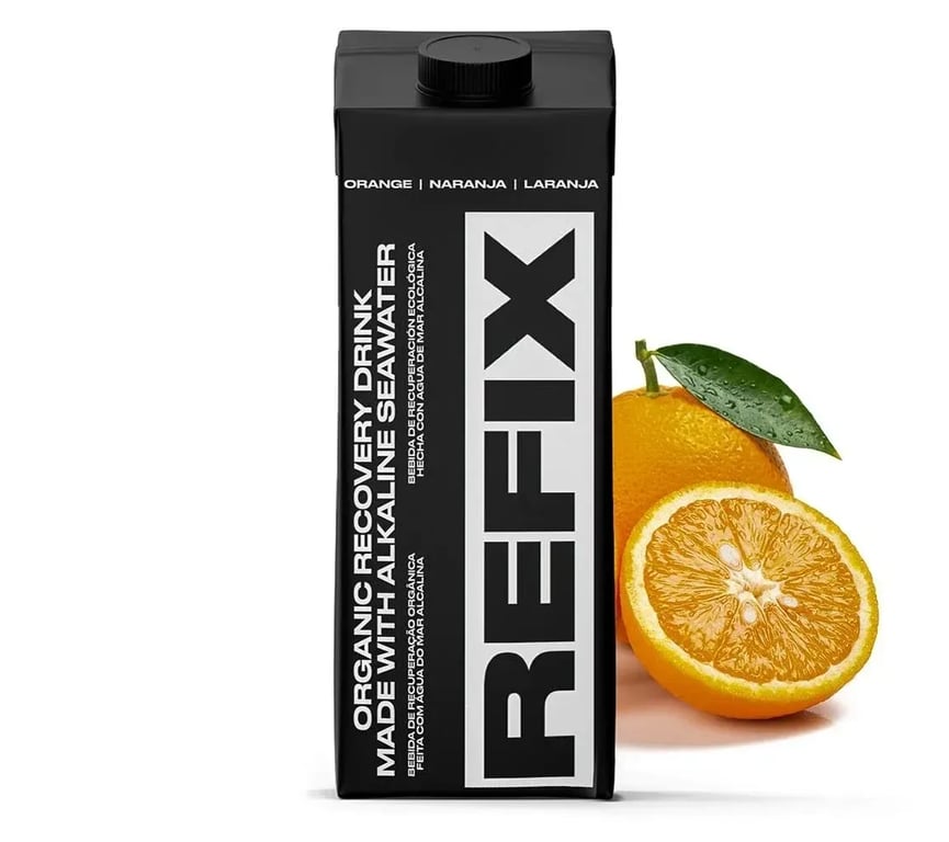 Agua Mar Alcalina Naranja Brik