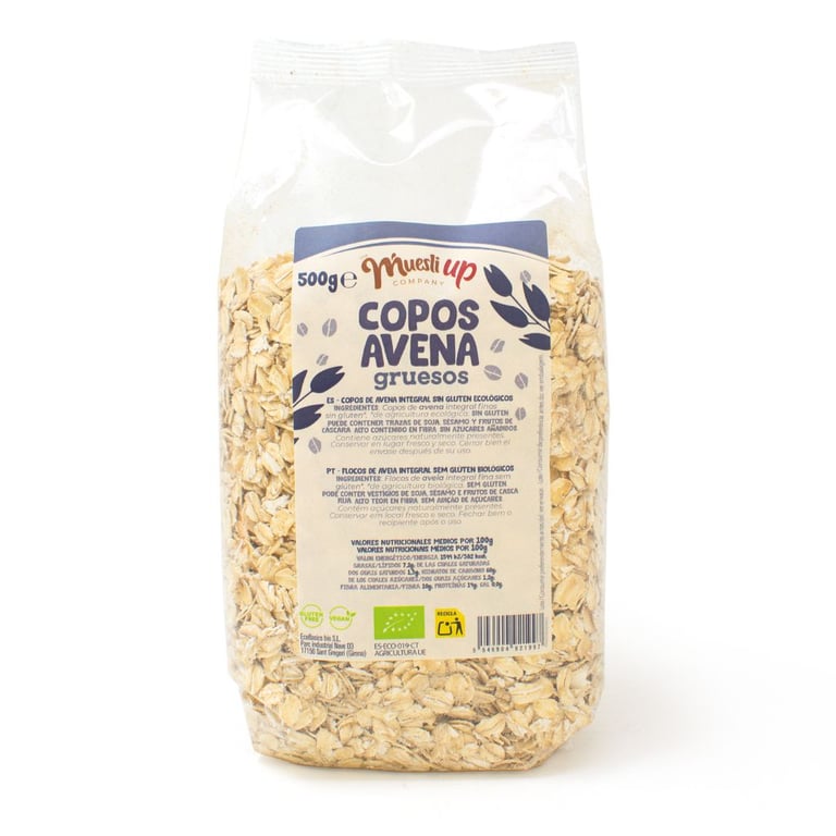 Flocons d'Avoine Épais Bio