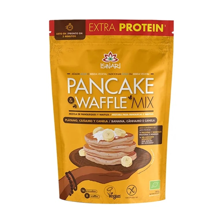 Pancake Platano Cañamo Y Canela
