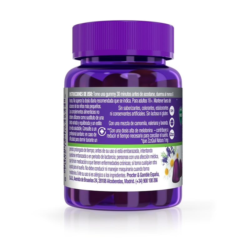 Kids Natura Melatonina Gummies 30 Unds da Zzzquil