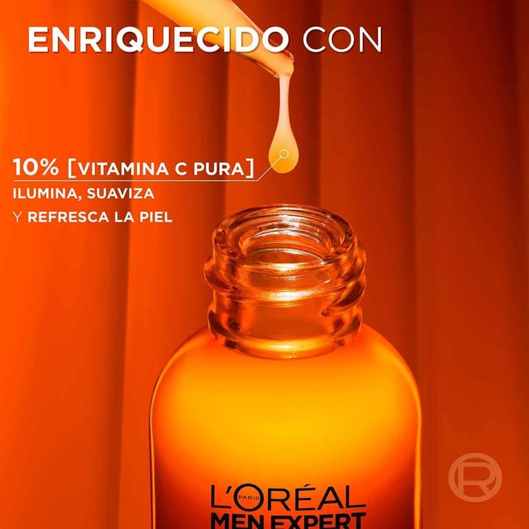 Men Expert Hydra Energetic Sérum Vitamine C Anti-Fatigue 30 ml de L'Oreal Paris