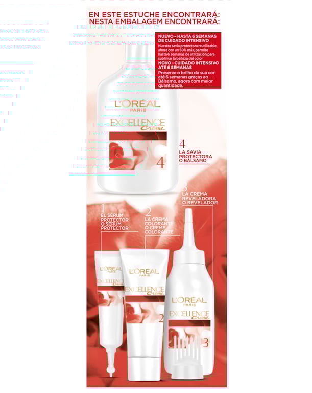 Excellence Blonde Legend Tönung #8,03 Divines Blond von L'Oreal Paris