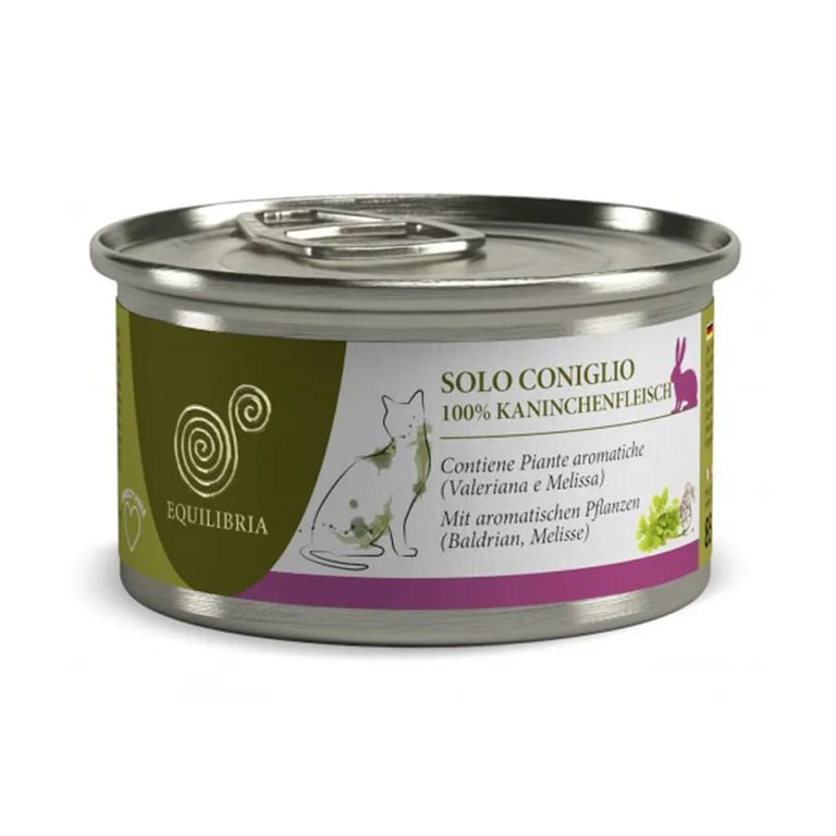 Equilibria Cat Comida Húmeda Solo Pavo 85g