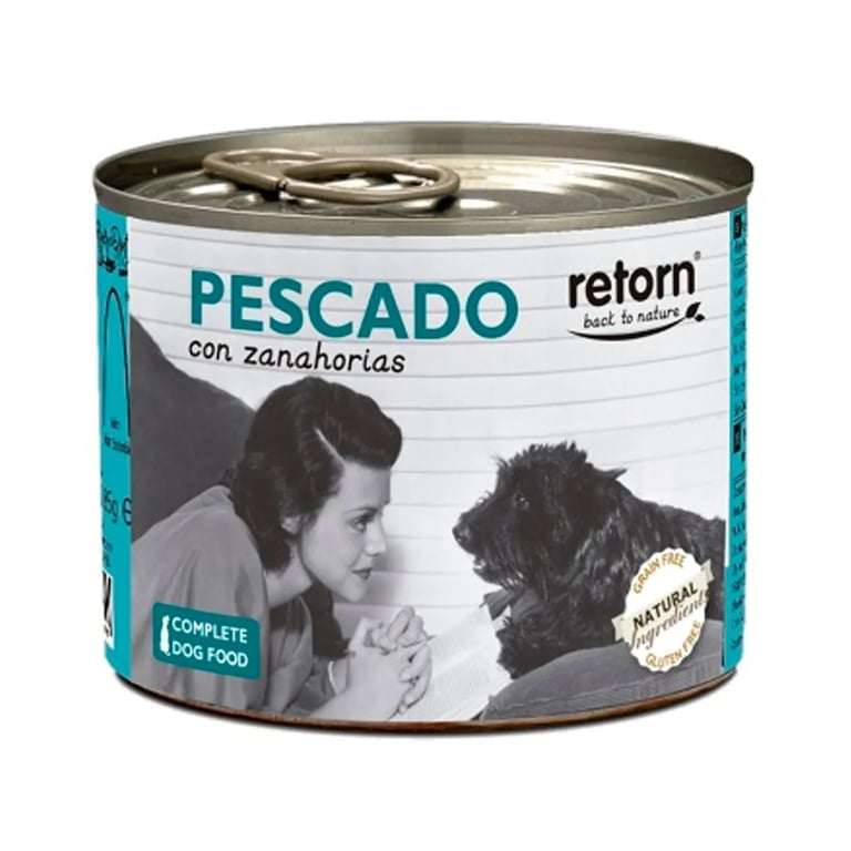 Nourriture Humide Pour Chiens Poisson Avec Carotte