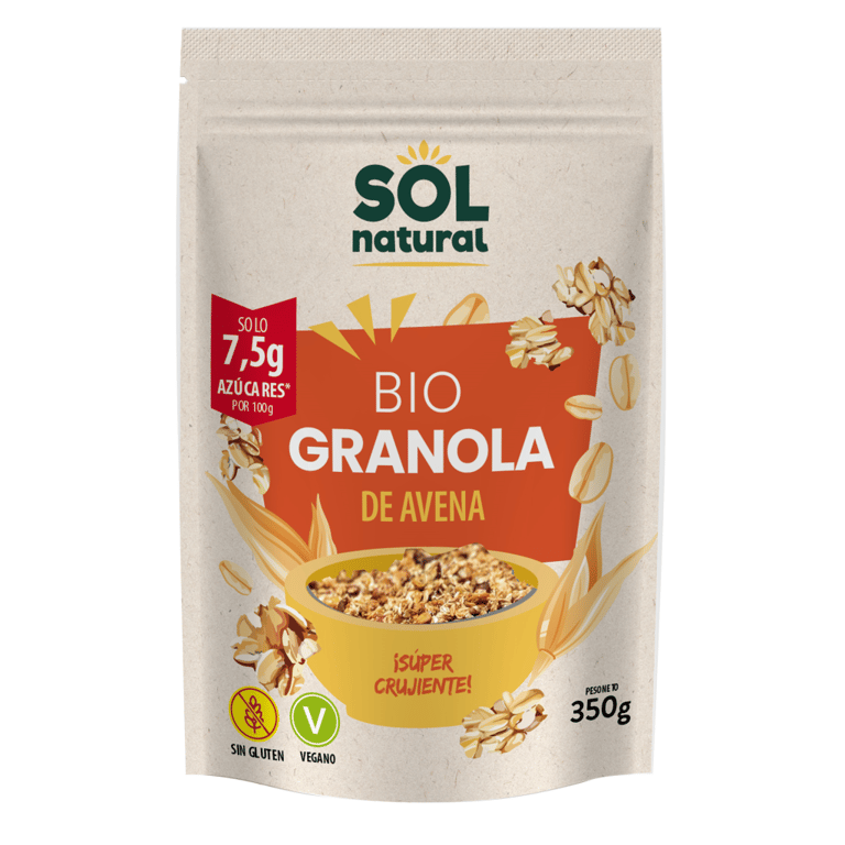 Granola d'Avoine Sans Gluten Bio