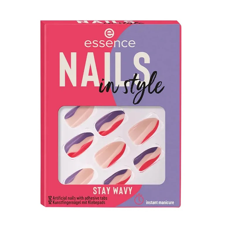Nails In Style Künstliche Nägel #Stay Wavy