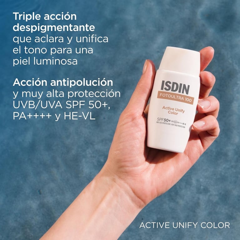 Fotoultra 100 Active Unify Color SPF50+ 50 ml de Isdin