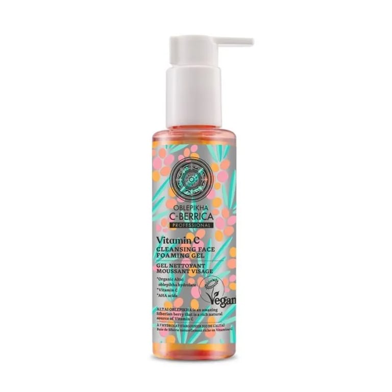 Gel De Limpeza Facial Espumoso Oblepikha Vitamina C