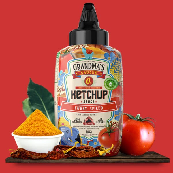 Salsa Ketchup Curry Spiced - imagen 3 de 4