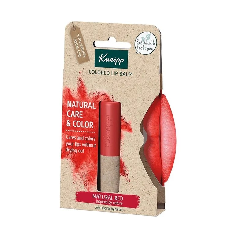 Colored Lip Balm #Natural Red