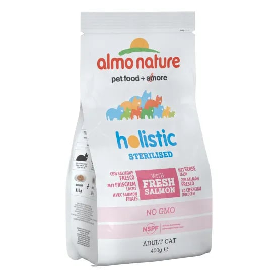 Cat Functional Dry Sterilizzato Salmone E Riso