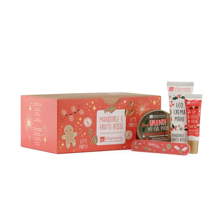 Cofre de Fiesta Almendras y Frutos Rojos