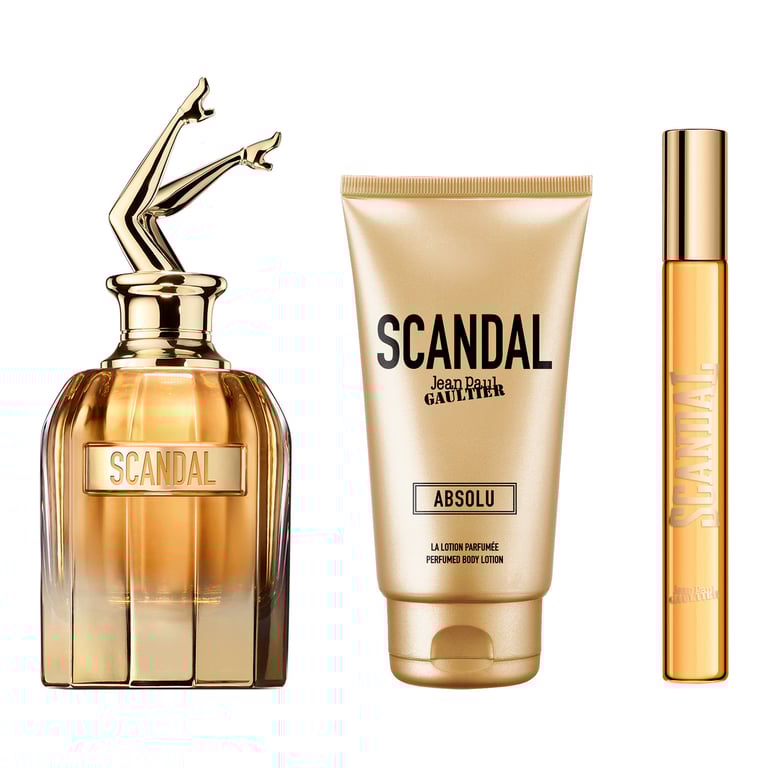 Scandal Absolu Parfum Concentré 100 ml + Mini + Lotion 75 ml Pack von Jean Paul Gaultier