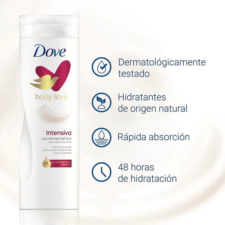 Intensiva Loción Corporal Piel Extra-Seca 400 ml de Dove
