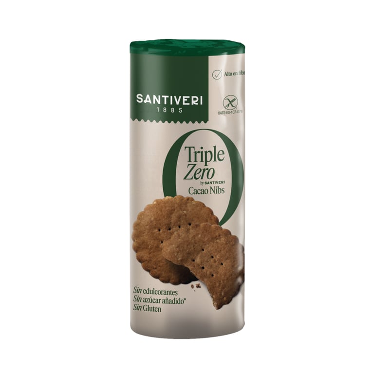 Galletas Nibs de Cacao Triple Zero