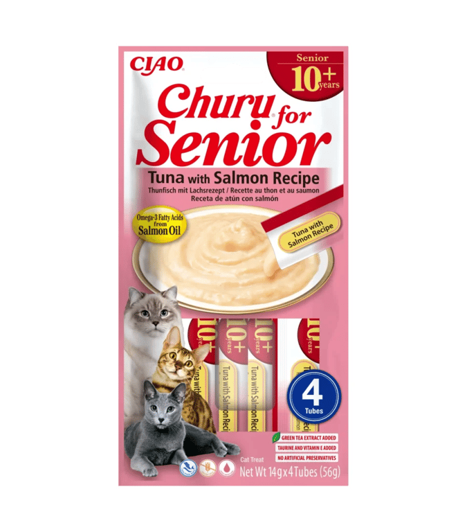 Cat Senior Thunfisch-Lachs Snacks