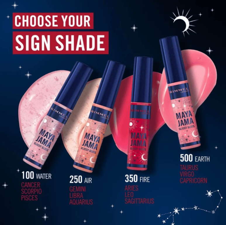 Maya Jama Glassy Gloss #100 Water  de Rimmel London