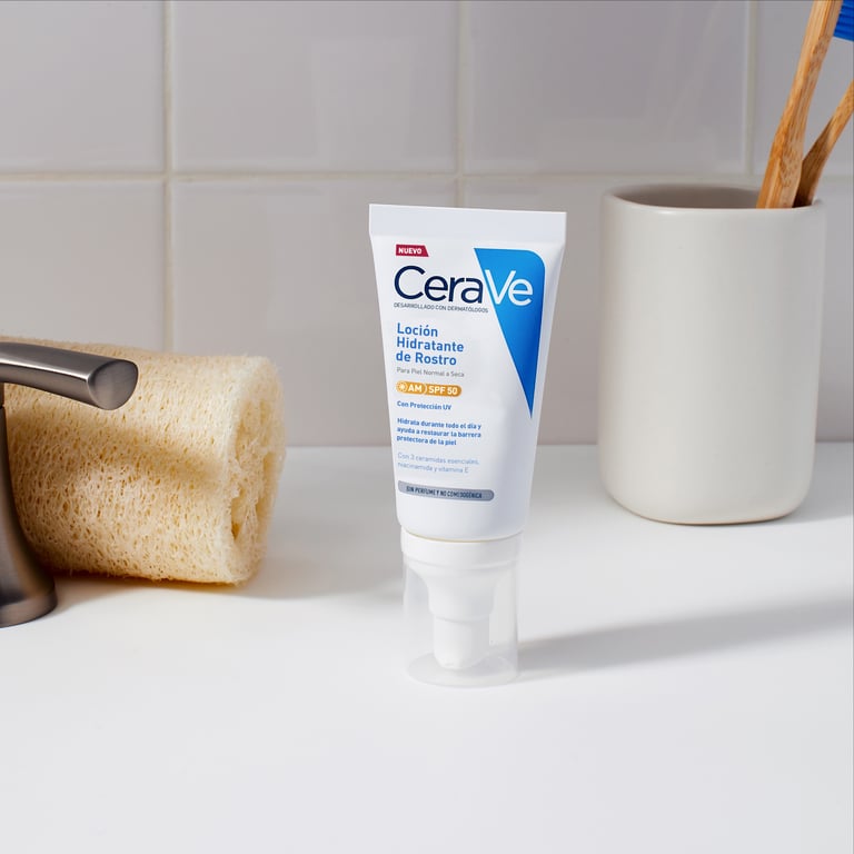 Cerave Loção Hidratante Facial Spf50 52 ml da Cerave