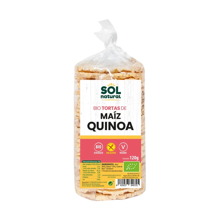 Galettes De Maïs Et Quinoa Bio