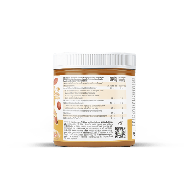 Peanut Butter Smooth 350g de Weider